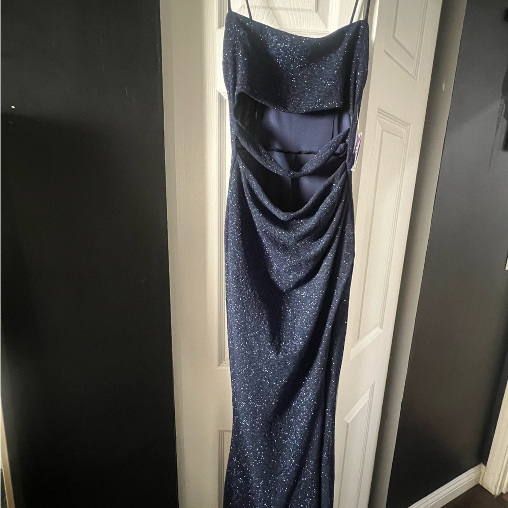 Windsor Sparkling Navy Dress